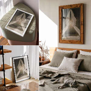 Wydruk na płótnie Chrystus w grobie