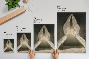 Wydruk na płótnie Chrystus w grobie