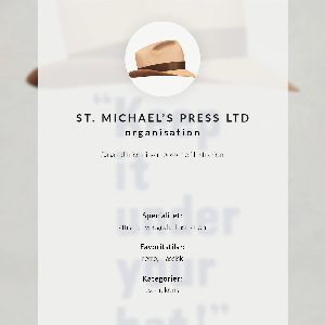 Wydruk na płótnie Trzymaj to pod kapeluszem