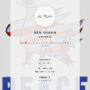 Grafika na ścianę McCarthy Peace