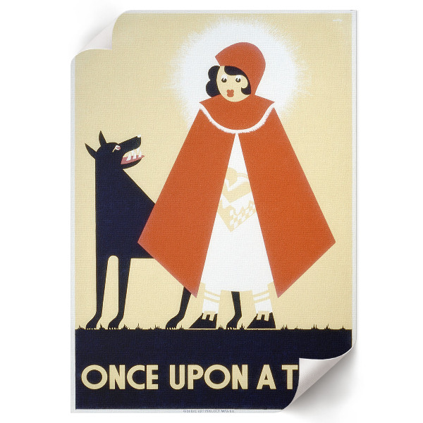 Wydruk na płótnie Dawno, dawno temu