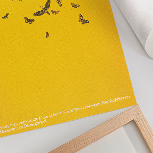 Plakat premium Plakat z żarówką