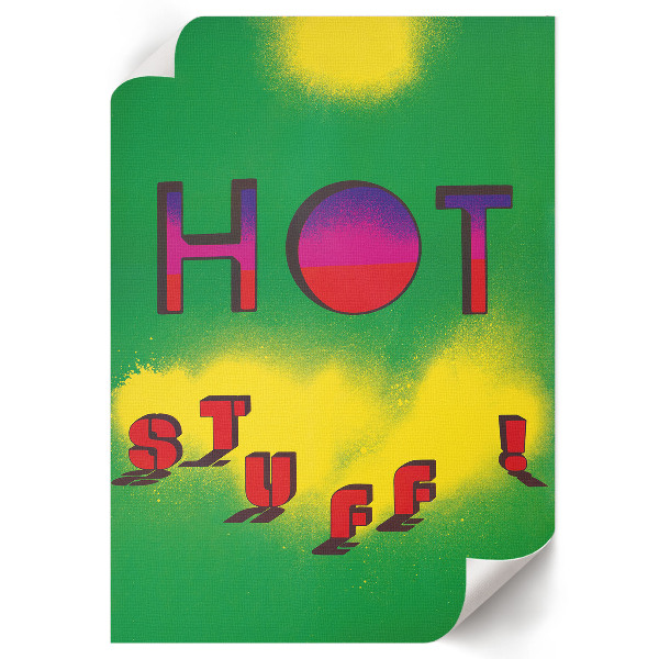 Dekoracyjny plakat ścienny Gorący towar