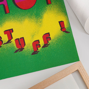 Dekoracyjny plakat ścienny Gorący towar