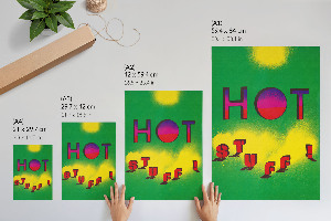 Plakat na płótnie Gorący towar