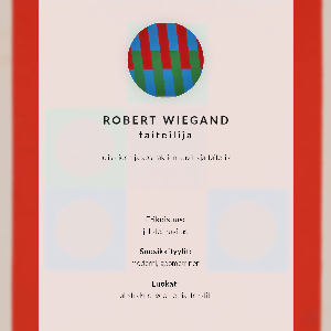 Grafika na ścianę Plakat wystawy