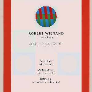 Grafika na ścianę Plakat wystawy