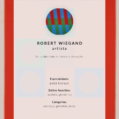 Grafika na ścianę Plakat wystawy