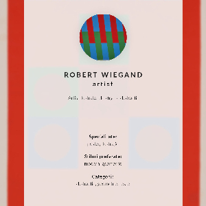 Grafika na ścianę Plakat wystawy