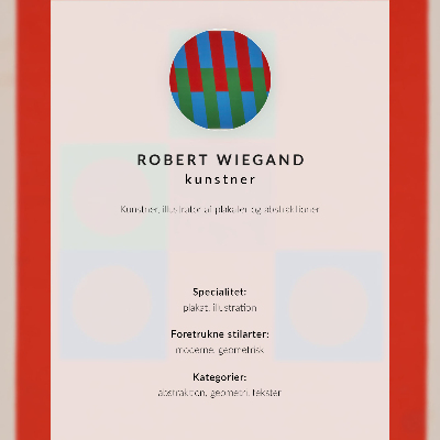 Grafika na ścianę Plakat wystawy