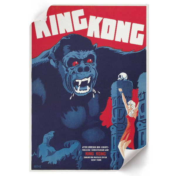 Plakat premium King Kong