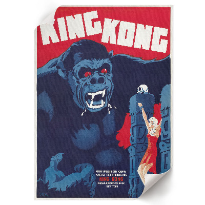 Plakat premium King Kong