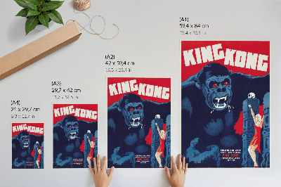 Plakat premium King Kong