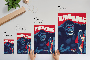 Plakat premium King Kong