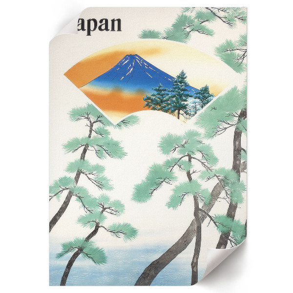 Grafika na ścianę Plakat kolejowy