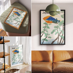 Grafika na ścianę Plakat kolejowy