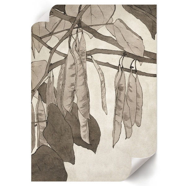 Dekoracyjny plakat ścienny Czerwony robak