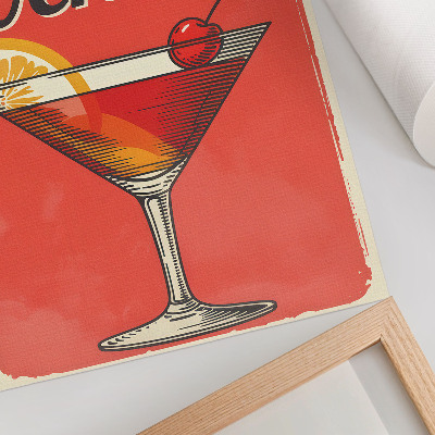 Wydruk na płótnie Negroni koktajl