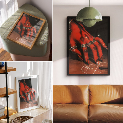 Plakat premium Diabelska dłoń