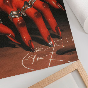 Plakat premium Diabelska dłoń