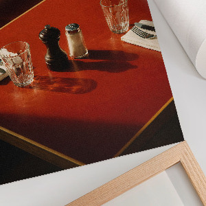 Dekoracyjny plakat ścienny Stół w restauracji