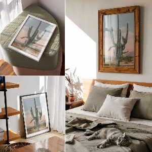 Grafika na ścianę Wielki kaktus