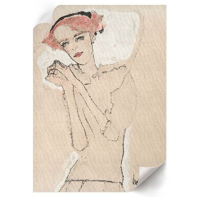 Wydruk na płótnie Portret kobiety I