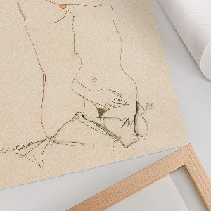 Wydruk na płótnie Dwie obejmujące się kobiety