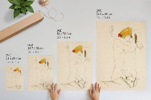 Wydruk na płótnie Dwie obejmujące się kobiety