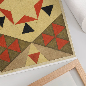 Wydruk na płótnie Studium geometryczne