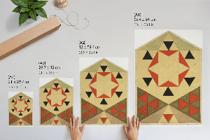 Wydruk na płótnie Studium geometryczne