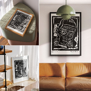 Wydruk na płótnie Akcja