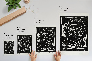 Wydruk na płótnie Akcja