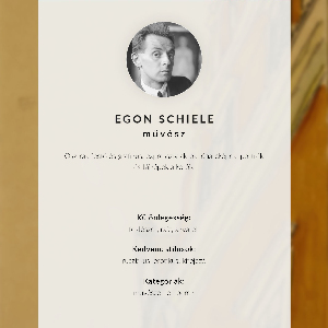 Dekoracyjny plakat ścienny Edith Schiele