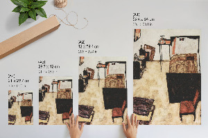 Grafika na ścianę W Neulengbach