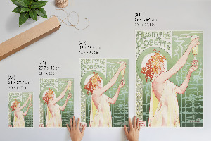 Wydruk na płótnie Absinthe Robette