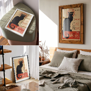 Plakat premium Tournée du Chat Noir