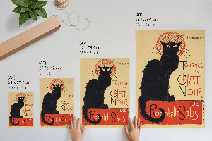 Plakat premium Tournée du Chat Noir