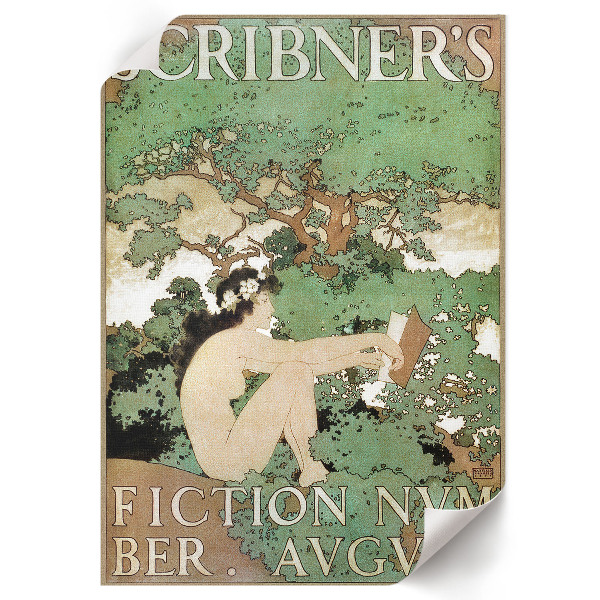 Dekoracyjny plakat ścienny Plakat z nagą kobietą