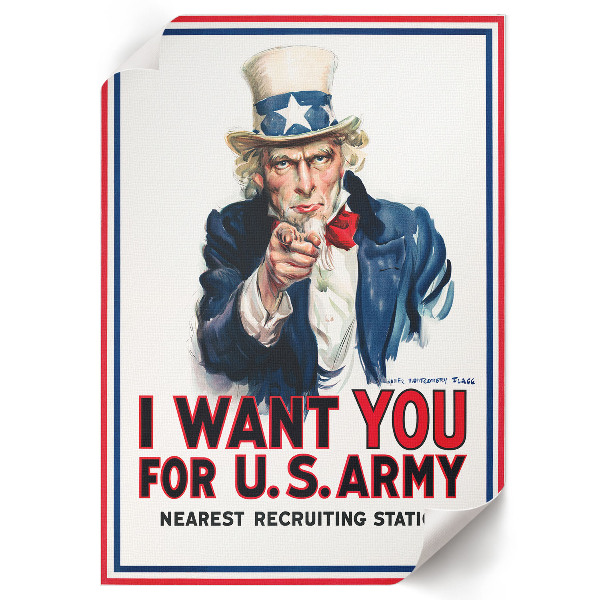 Grafika na ścianę List gończy