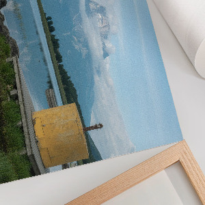 Plakat na płótnie Górski widok