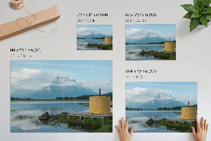 Plakat na płótnie Górski widok