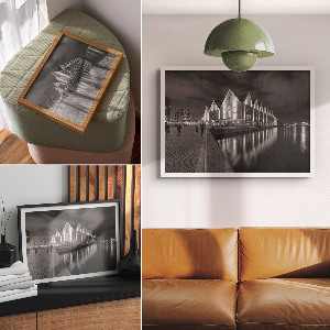 Plakat na ścianę Miejska noc