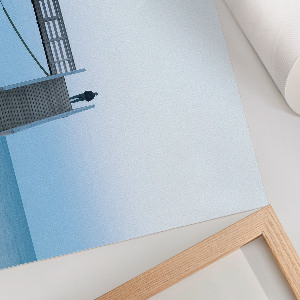 Plakat Spokojna przestrzeń