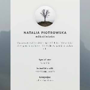 Plakat dekoracyjny Zimowy spokój