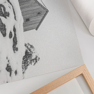 Plakat dekoracyjny Zimowy spokój