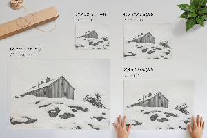 Plakat dekoracyjny Zimowy spokój