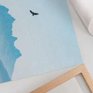 Plakat na płótnie Górska wolność