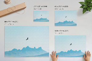 Plakat na płótnie Górska wolność