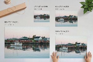 Plakat ścienny Łódź wioska